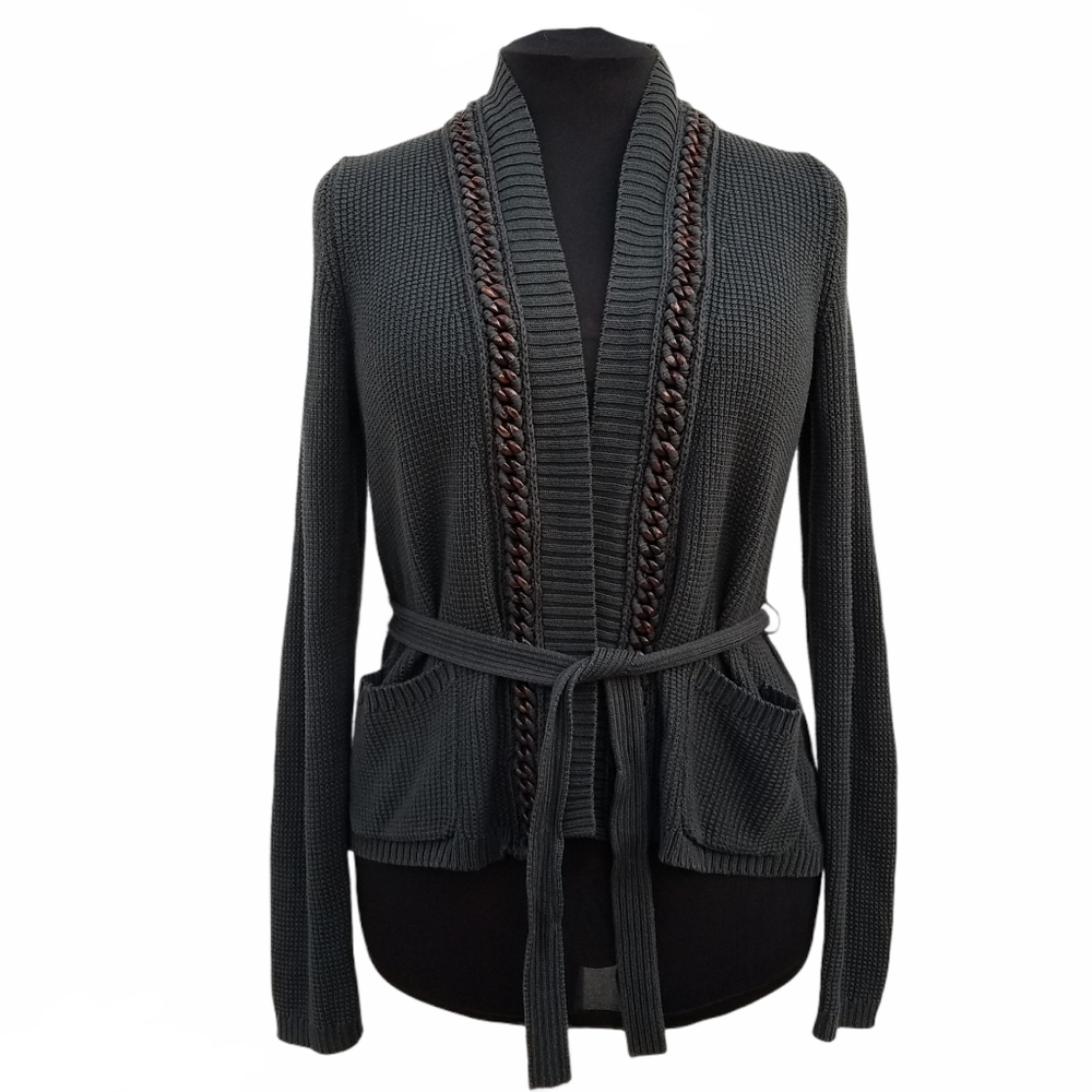 MaxMara Gray Cardigan